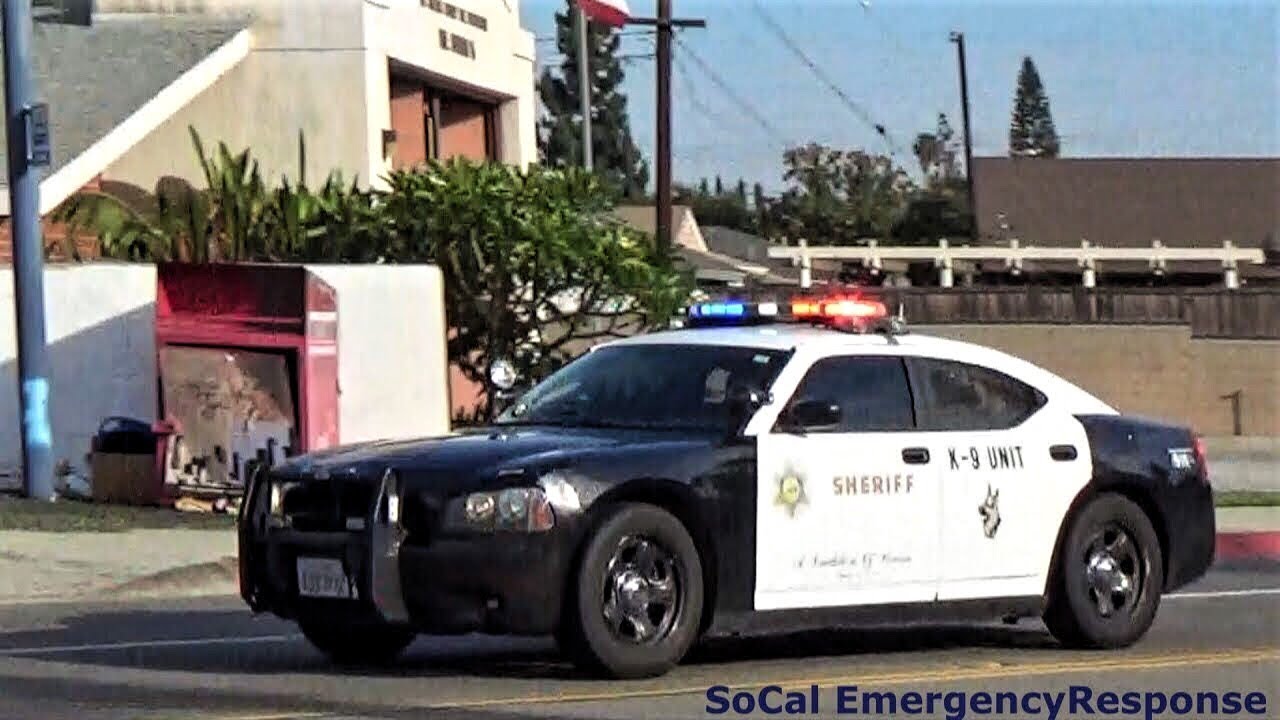 LASD K9 Charger & LACoFD Squad 191 Responding