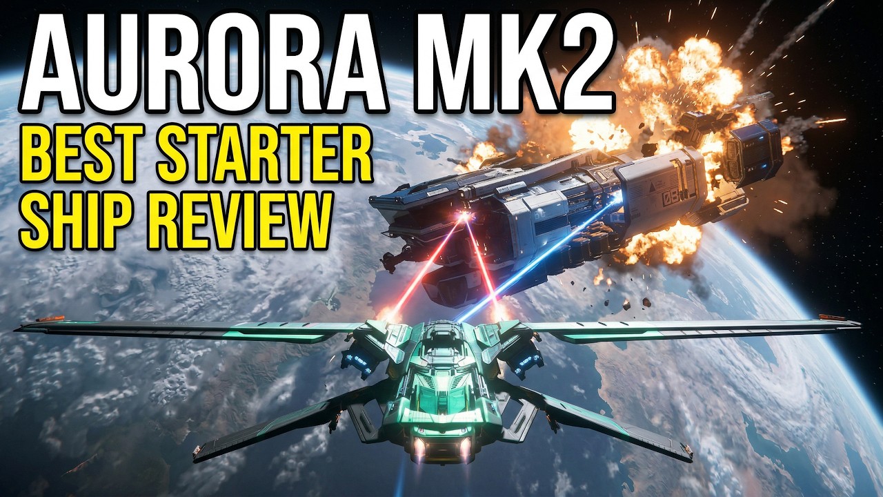 Обзор новой игры Star Citizen AURORA Mk2 &ndash; лучшее предложение стартового набора!