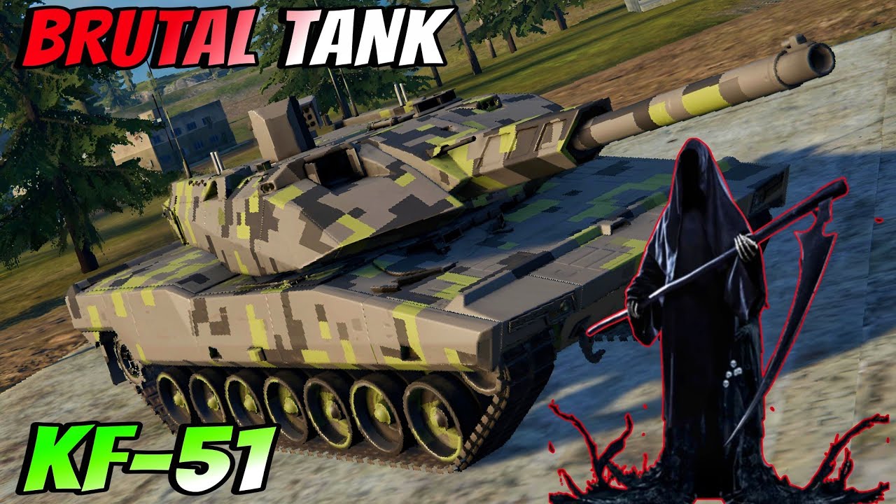 KF-51 - Tier 4 Most Brutal Tank 🔥 MWT :  TANK BATTLES 