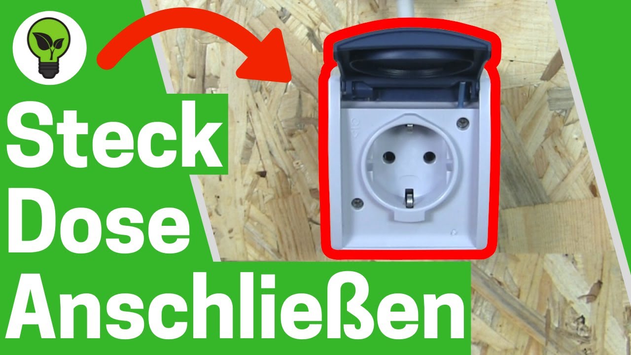 Aufputz Steckdose Anschlie&szlig;en ✅ TOP ANLEITUNG: Wie Au&szlig;en-, Feuchtraum- & Aufputzsteckdosen verlegen?