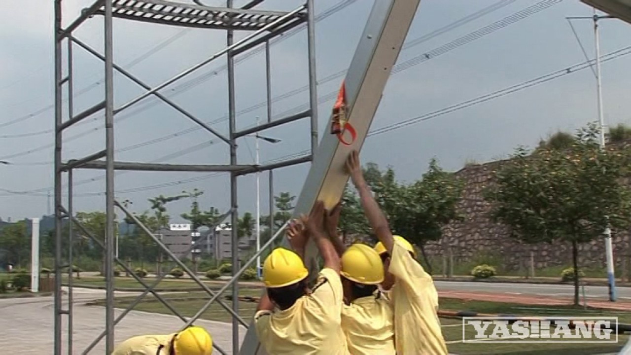 Installation Video of Large A-Frame Tents
