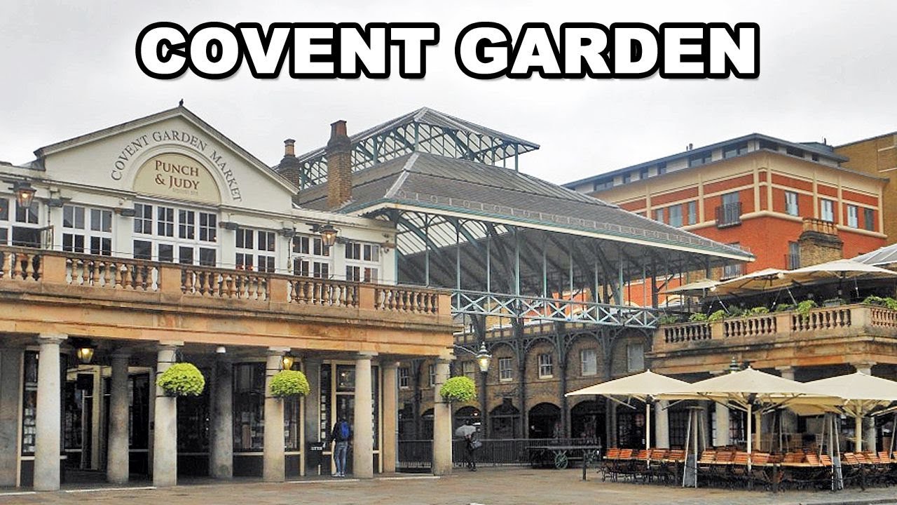 Covent Garden, London -- The Piazza, Markets & Buskers