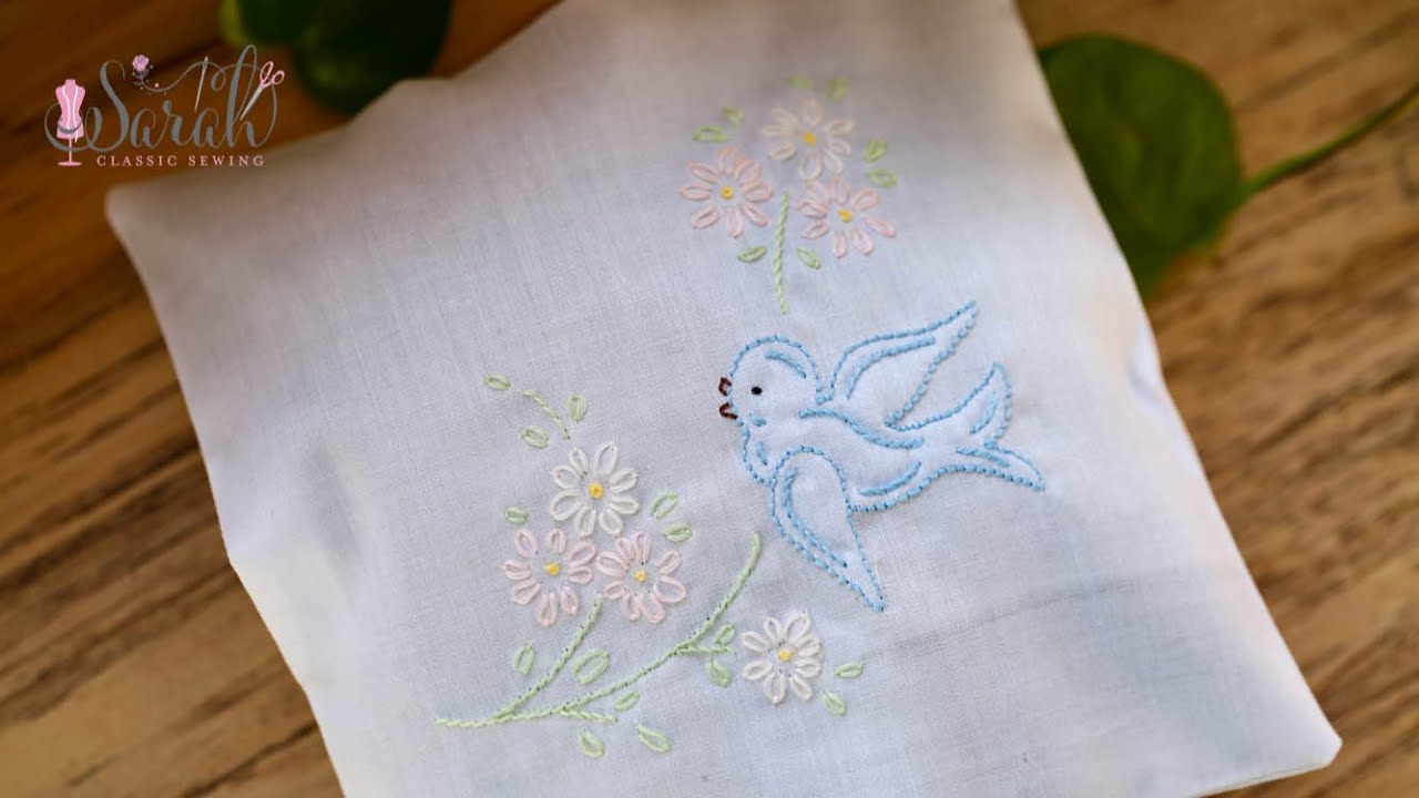 relax & sew with me | embroidery for beginners