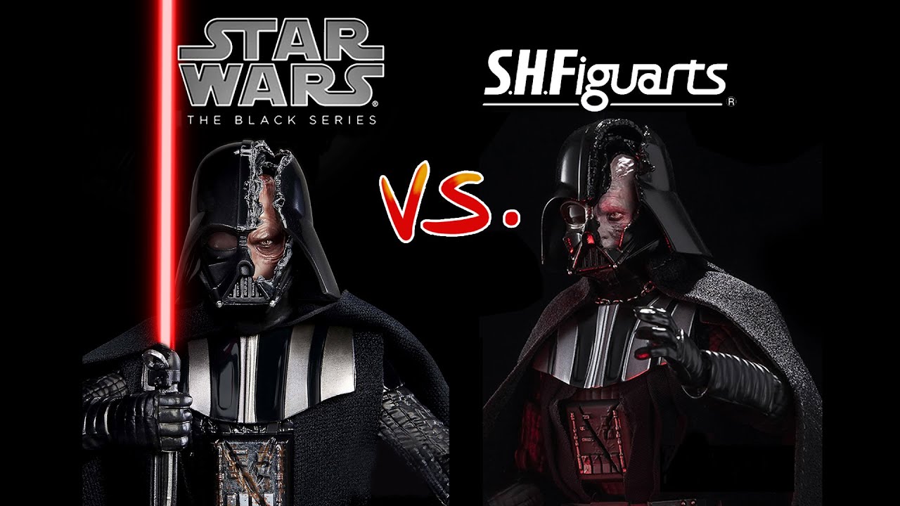 Ep318 Black Series VS S.H.Figuarts - Which DARTH VADER to get?
