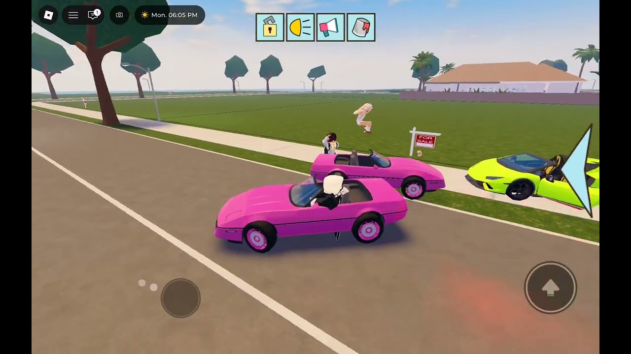 Playing with my friend