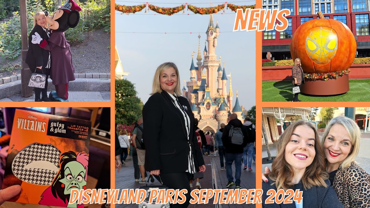 NEWS DISNEYLAND PARIS SEPTEMBER 2024 | HALLOWEEN'S DECORATION, DISNEY HOTELS , SEQUOIA, NEW YORK..