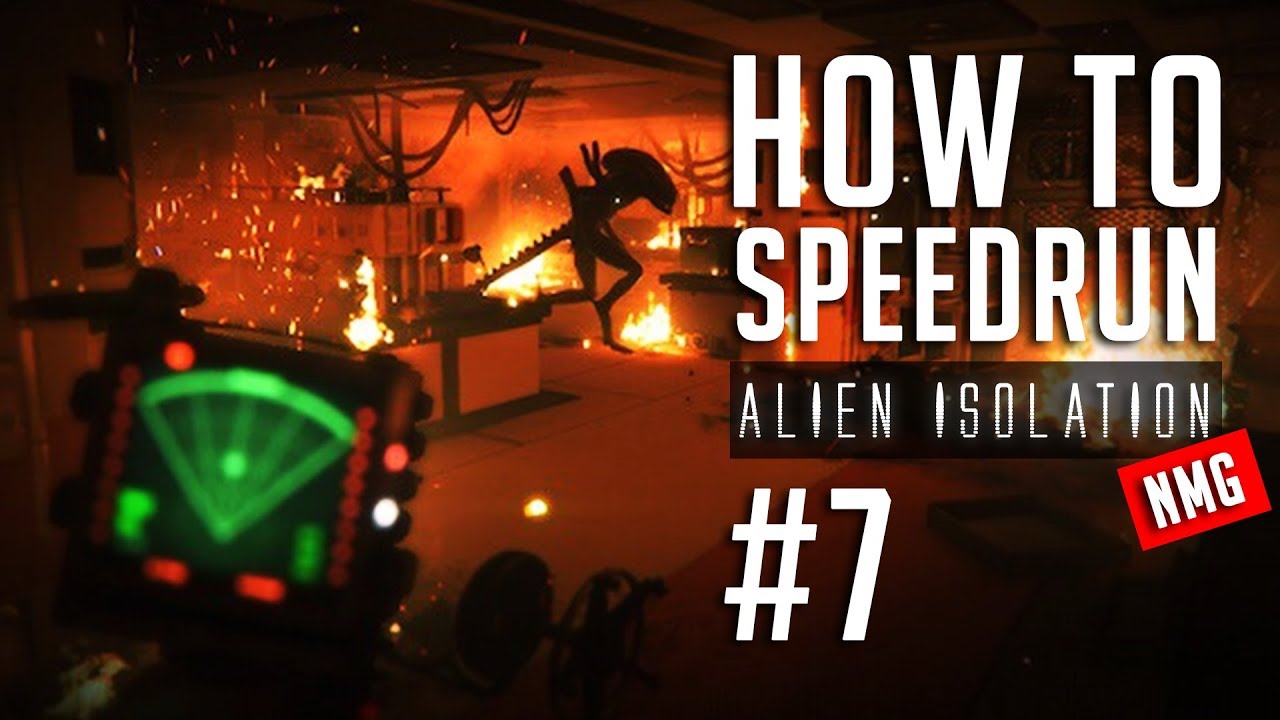 Как пройти на скорость миссию Alien Isolation 7 [Кошмар, без серьёзных глюков]
