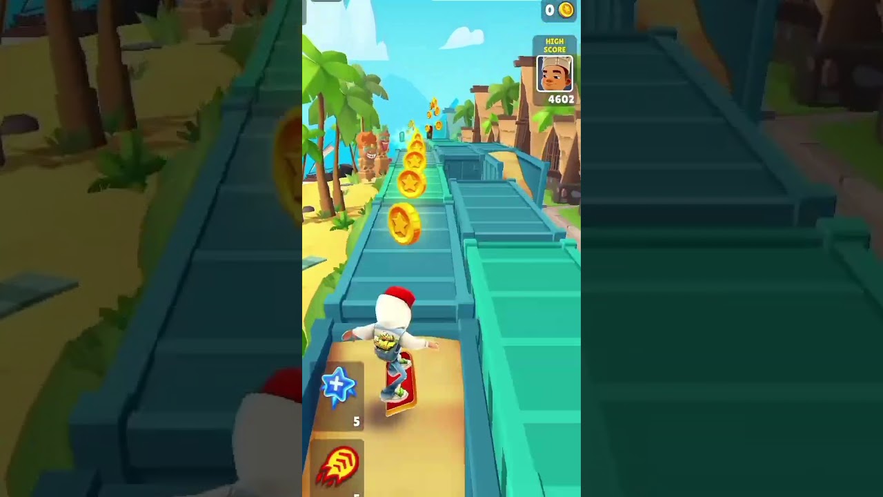How To Play Subway Sarf Game 🎮  || #shorts #viral #viralgame #howtoplaygame
