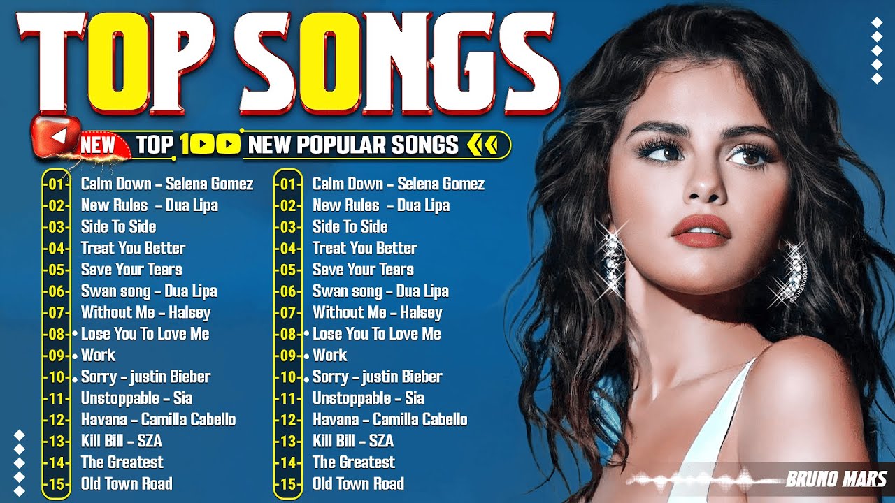 Billboard Hot 100🍁 Spotify Playlist 2026 🎶 Selena Gomez, Ed Sheeran, Justin Bieber, Maroon 5, Adele