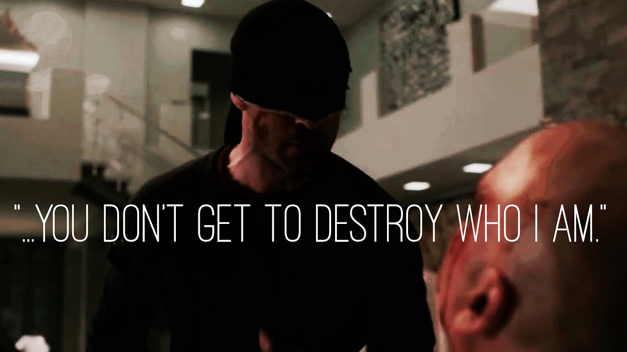 One Marvelous Scene - “...you don’t get to destroy who I am.”