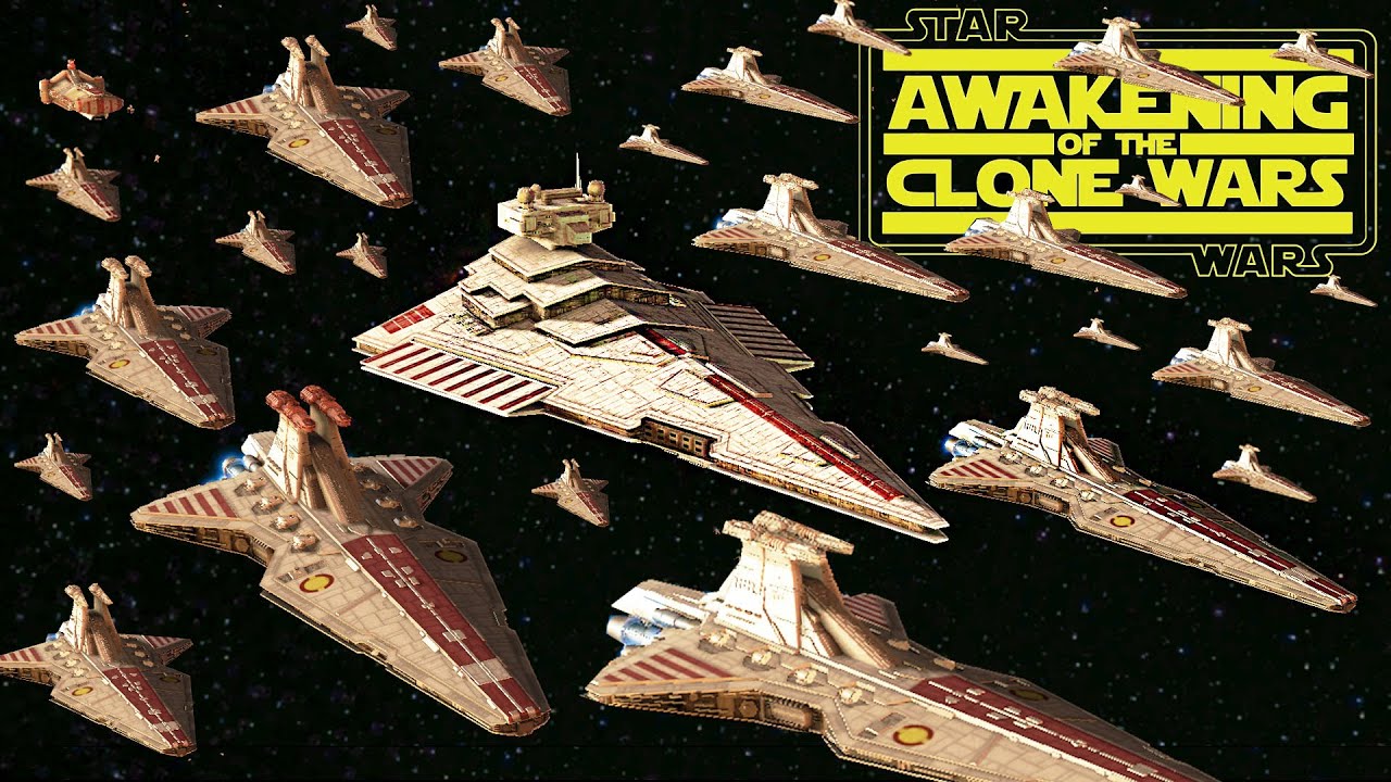 I built the Largest CLONE FLEET Ever and BROKE this Clone Wars Simulator... - Star Wars: EAW Mod