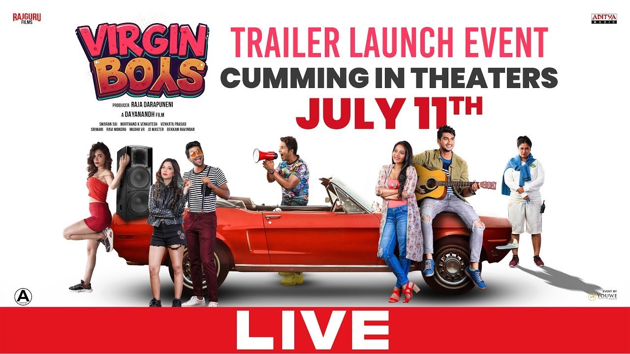 LIVE : Virgin Boys Trailer Launch Event  | Geetanand, Mitraaw Sharma | Shrihan | FRIDAY TALKS