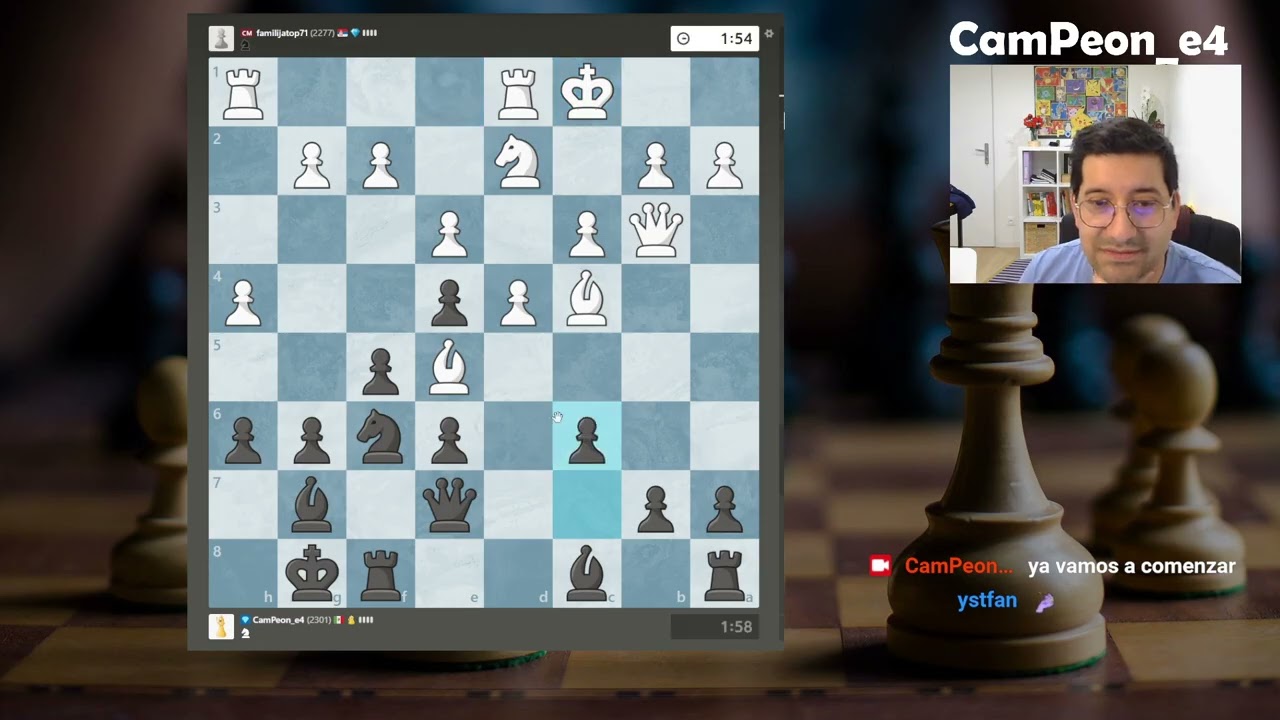 Final complicado Alfil vs Caballo
