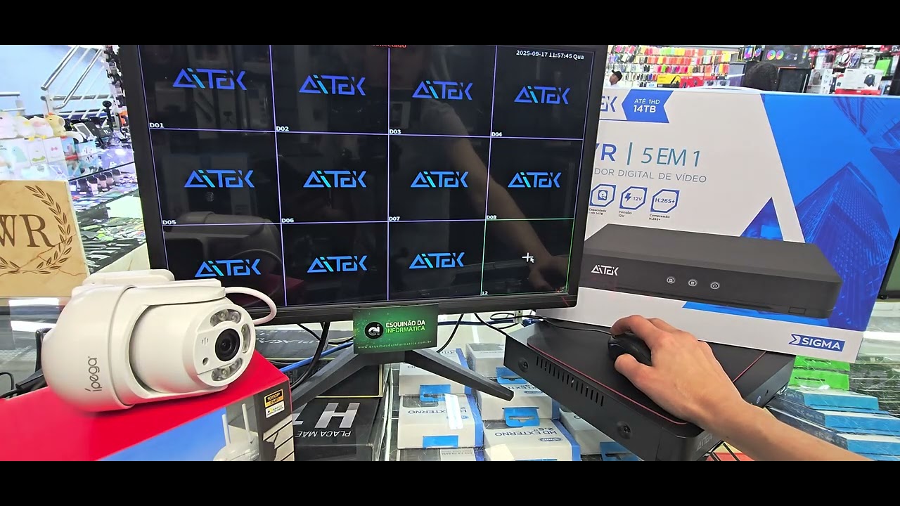 Como configurar CAMERA IP com APLICATIVO YOOSEE no DVR AITEK