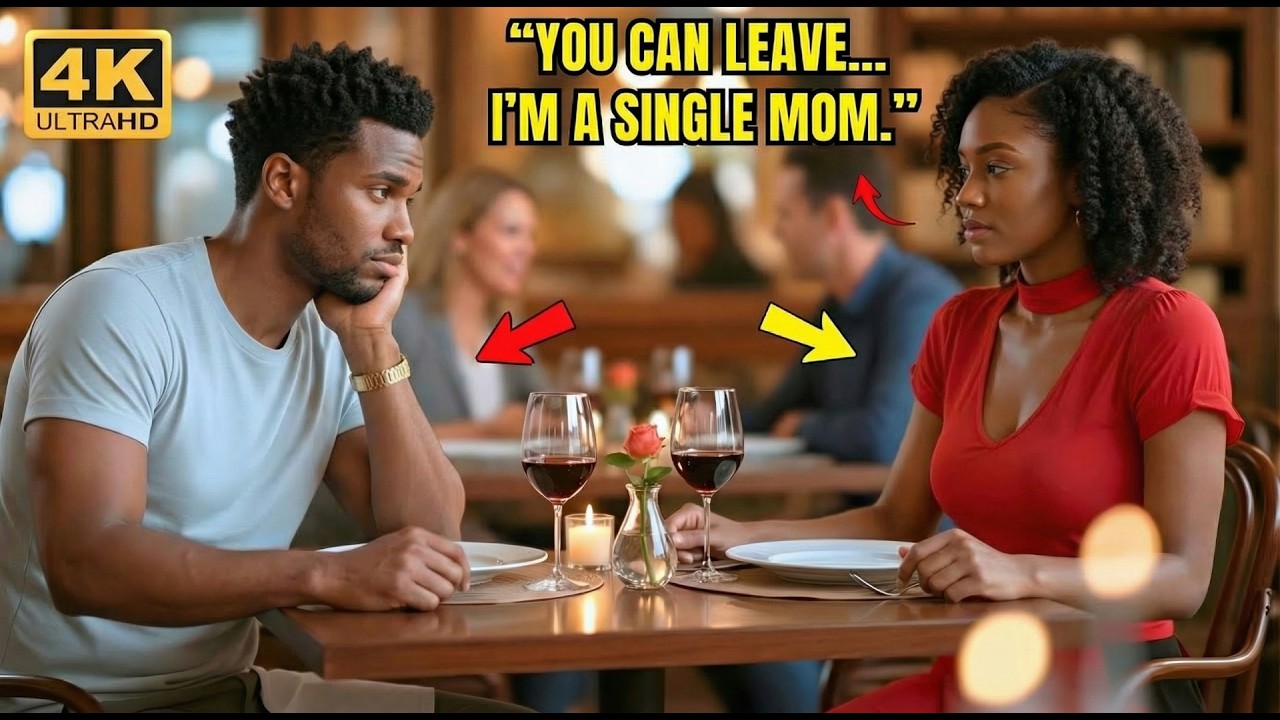 Black Single Dad’s First Date Was Going So Well—Until She Said, “You Can Leave… I’m a Single Mom.”