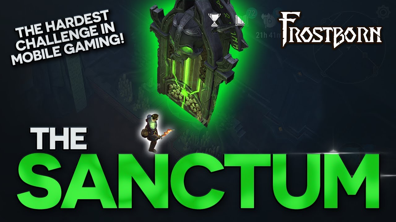 Самое сложное испытание в мобильных играх! Святилище Одина в Frostborn — The Sanctum