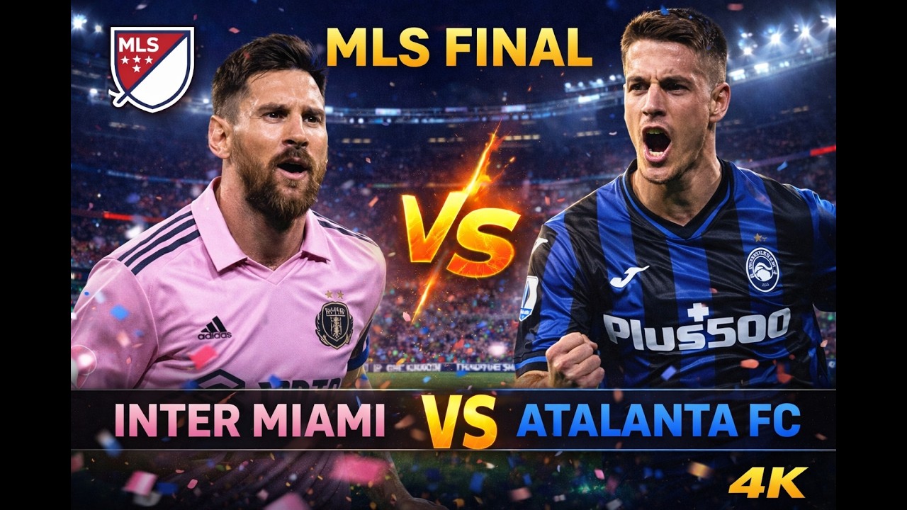 FC26 MLS Final 4K | Inter Miami vs Atalanta FC – Full Match Gameplay