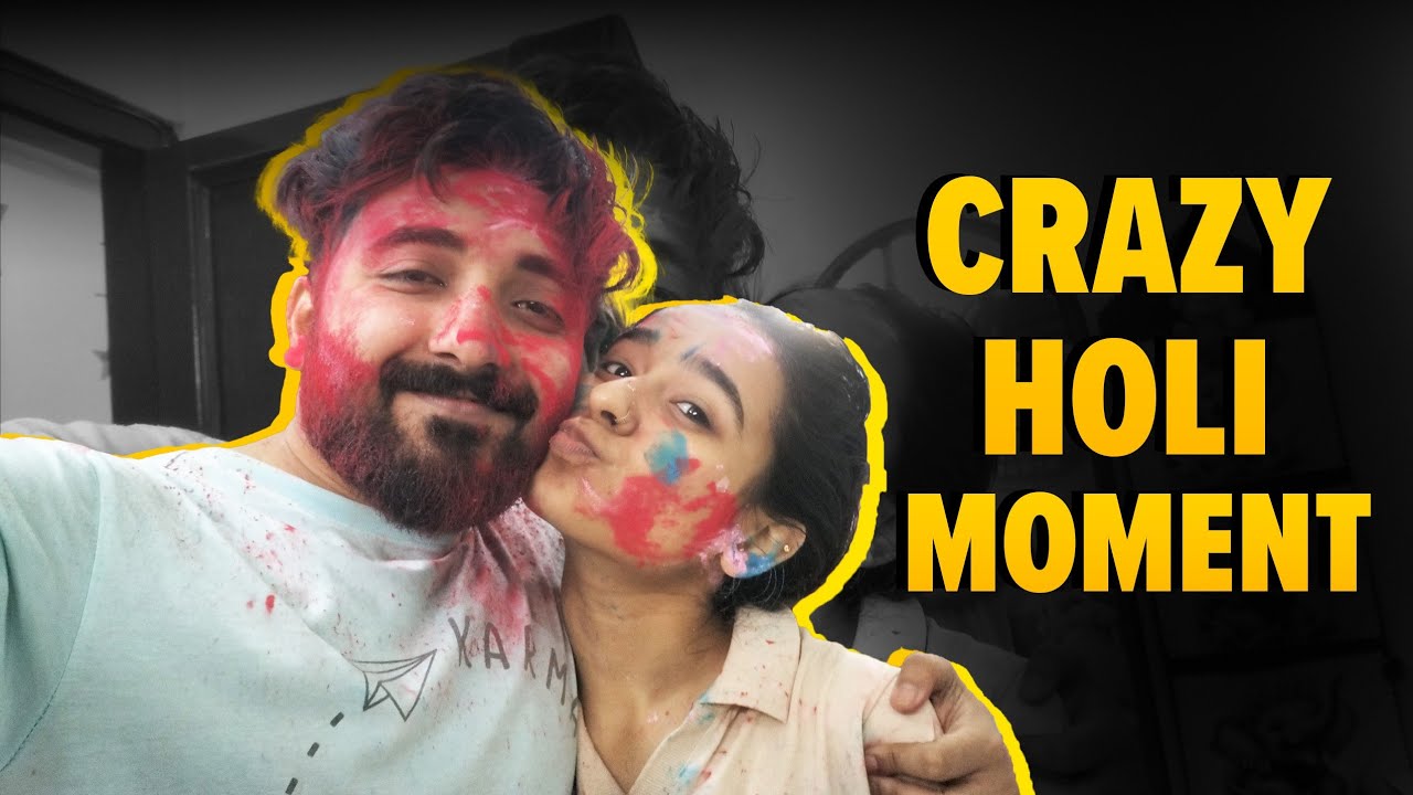 Aisi Holi Pehle Kabhi Nahi Kheli | Our Crazy Holi Celebration Vlog #holi #holicelebration #dailyvlog
