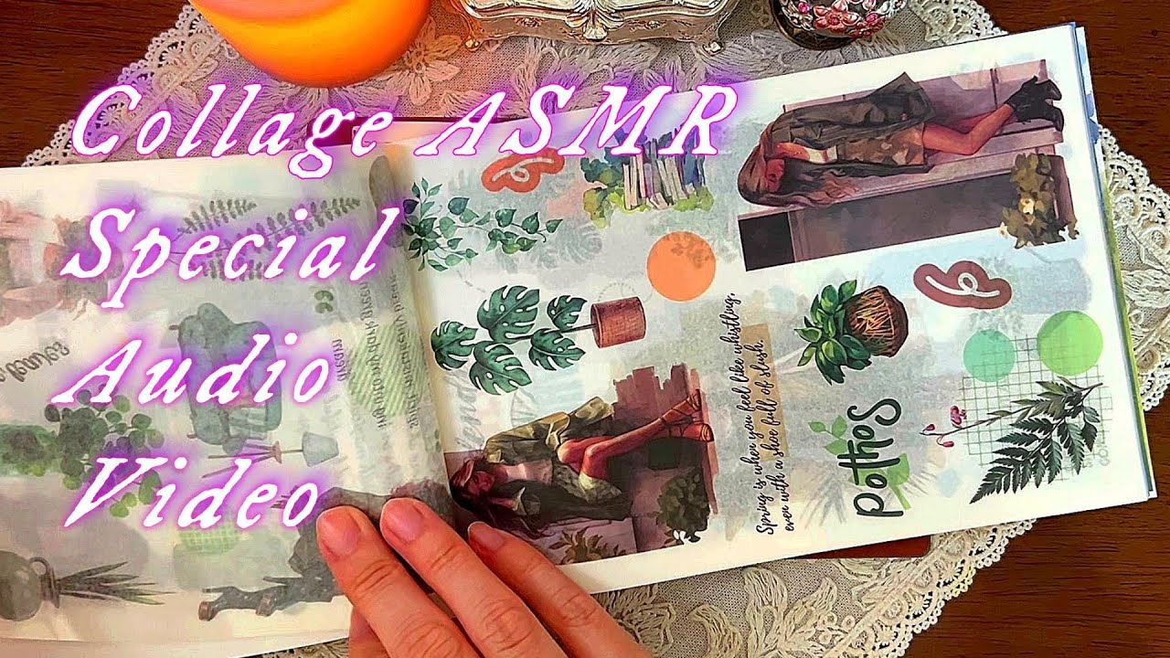402 バレンタインのお菓子、🎁🍪💕scrapbookingASMR・journaling・vintagenote・collagenote・decorativenote🍀
