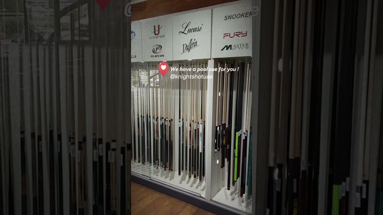 Бильярдные кии – Коллекция KS Showroom, ОАЭ 