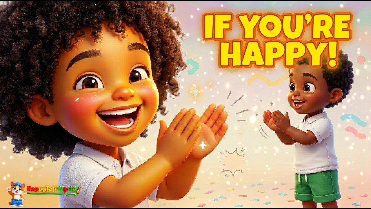 If You’re Happy and You Know It 👏 | Sing Along with Jojo & Tafi | Kids Songs
