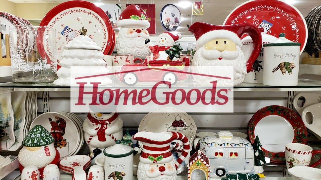 SHOP WITH ME HOMEGOODS KITCHEN DECOR CHRISTMAS  2018