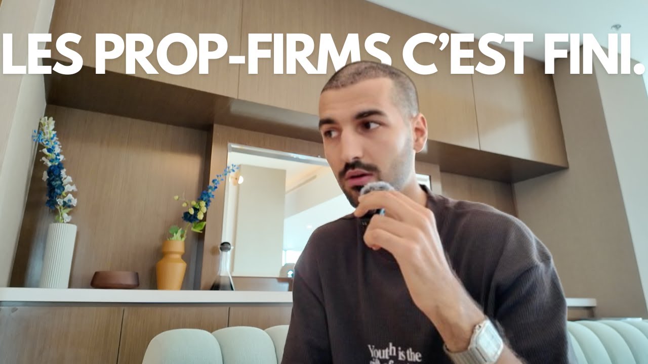 POURQUOI j'ai arrêté de TRADER sous PROP-FIRMS - Trader Talk #1