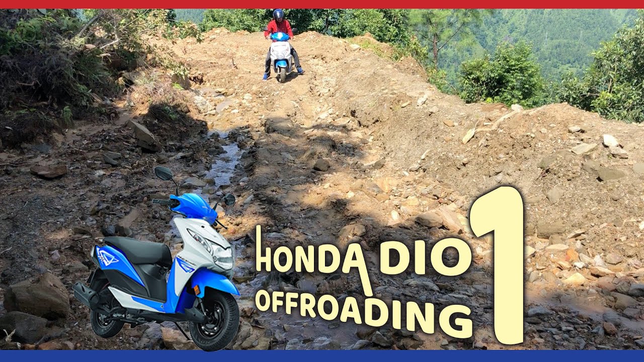 Offroading Nepal with HONDA DIO