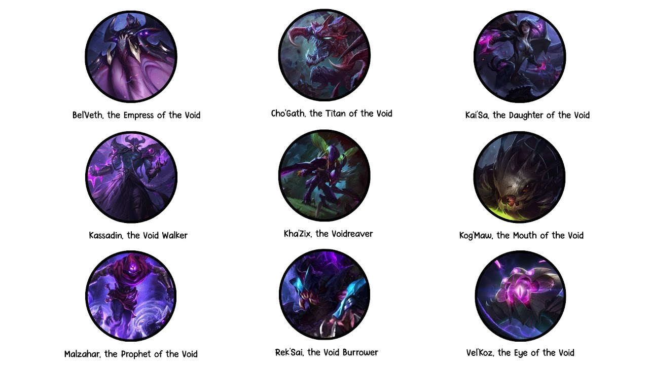 Every Void Champion in League of Legends Explained in 6 Minutes