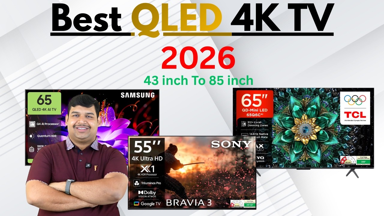 BEST QLED 4K TV 2026 | Best QLED TV  This Holi | 2026 QLED 4K TV 55 inch