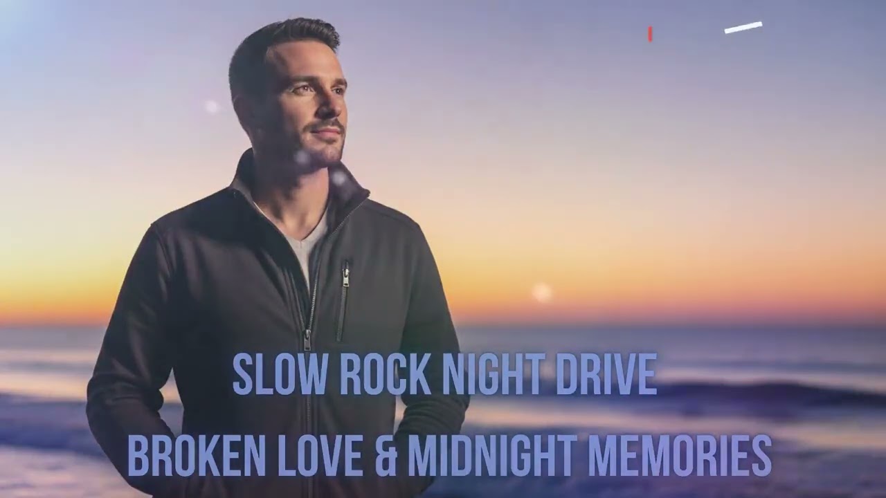 Slow Rock Night Drive Playlist – Shadows of You in the Afterglow