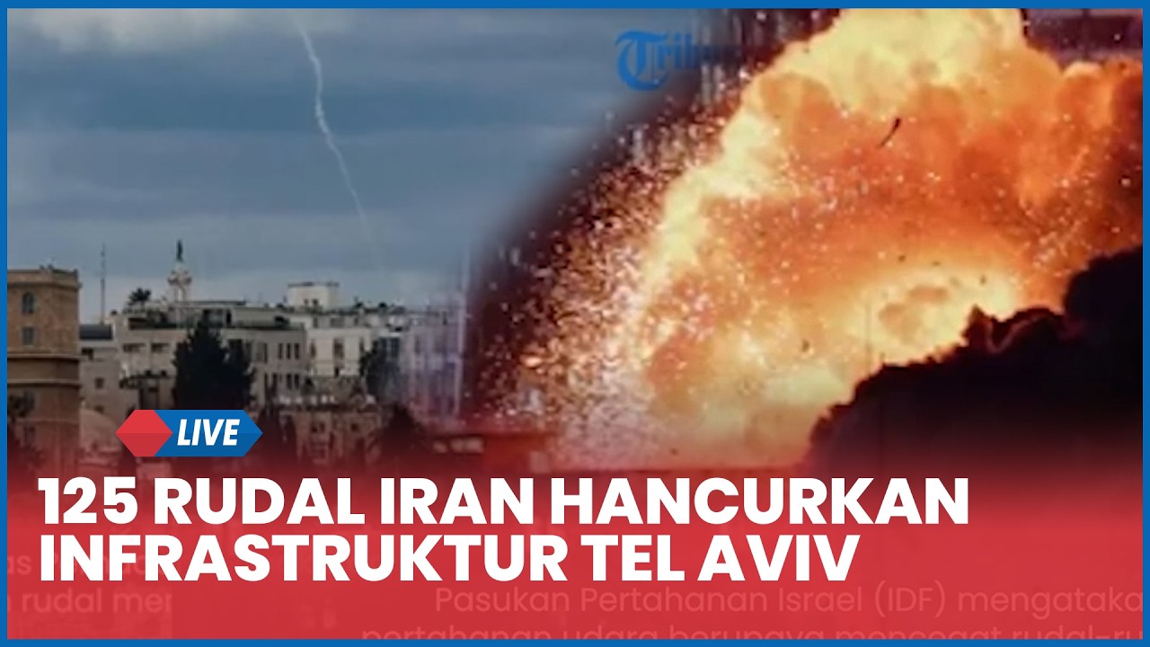 🔴 Pangkalan Militer AS Meledak Dahsyat hingga 125 Rudal Iran Hancurkan Infrastruktur Tel Aviv