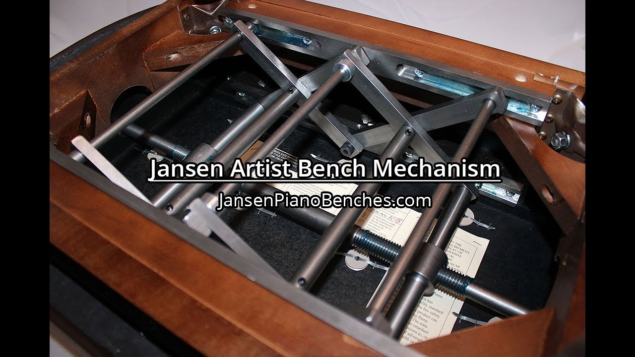 Jansen Artist Piano Bench Adjustment Mechanism