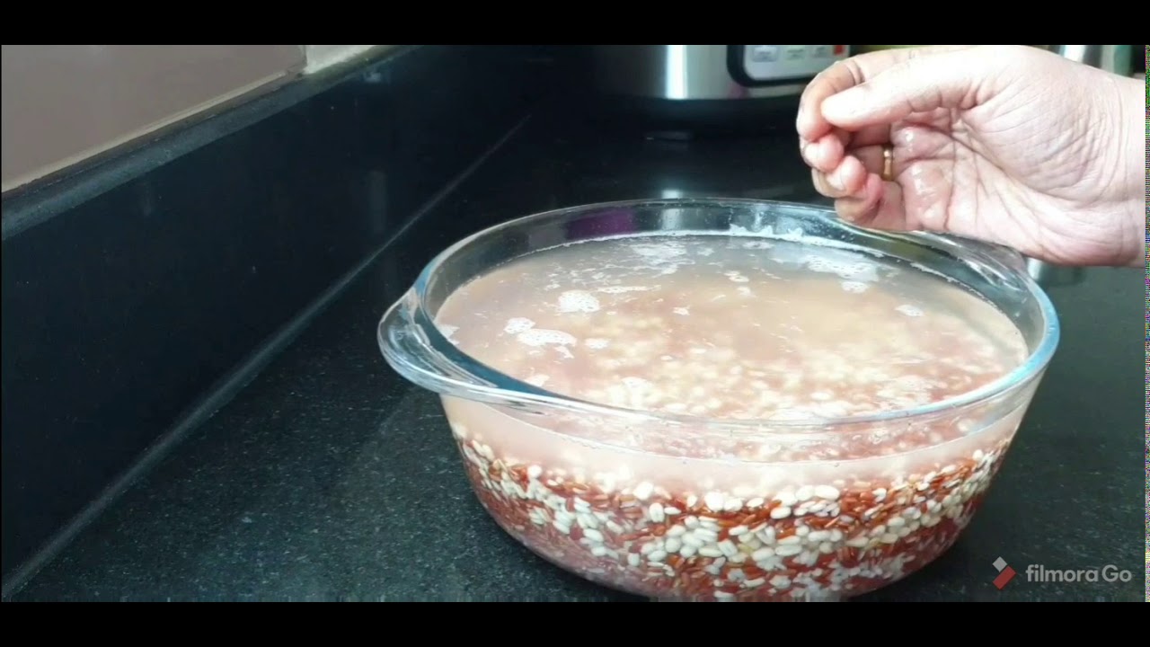 CRISPY RED RICE DOSA _ SIVAPPU ARISI DOSAI - RECIPE IN TAMIL BY SAKTHI