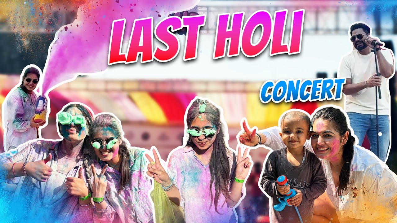 Our last holi in this house 🫠 || Mansi Sharma 👑