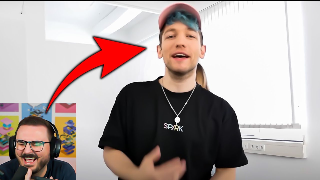 Staiy bekommt Sprachnachricht von Rezo während Reaction