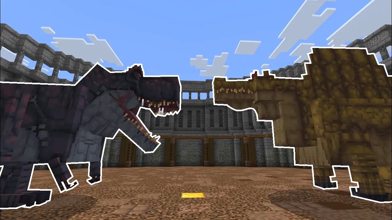 The Dawn Era VS The Wild Lands Add-on | Mob Battle | Minecraft Bedrock Edition
