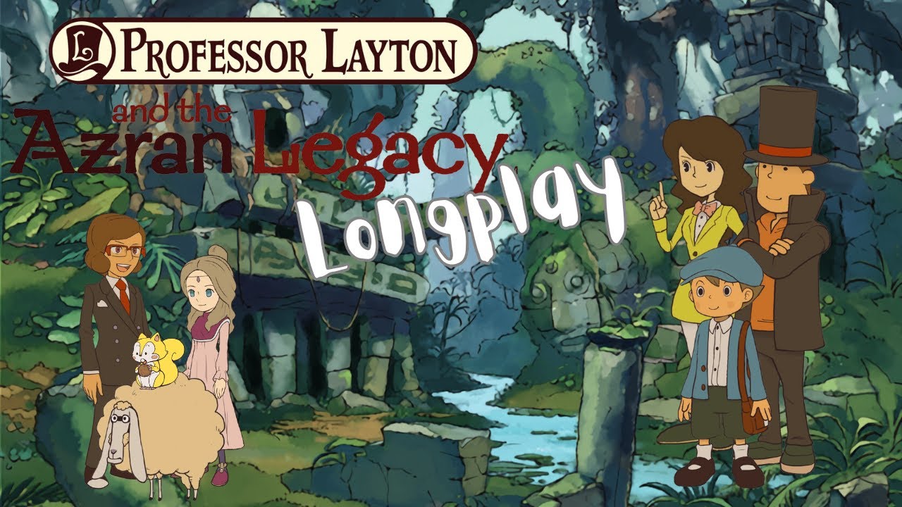 Professor Layton and the Azran Legacy [3DS] 100% Longplay