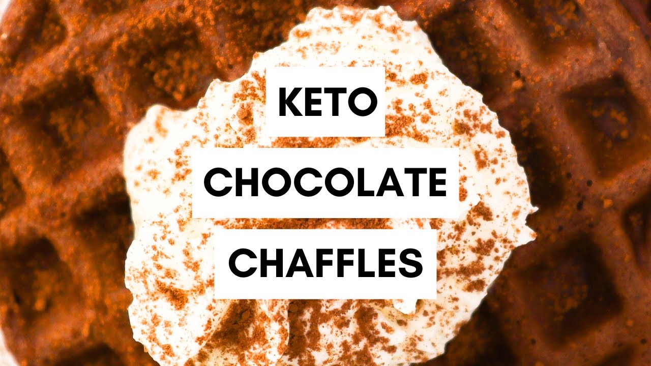 Keto Chocolate Chaffles | Easy Keto Breakfast