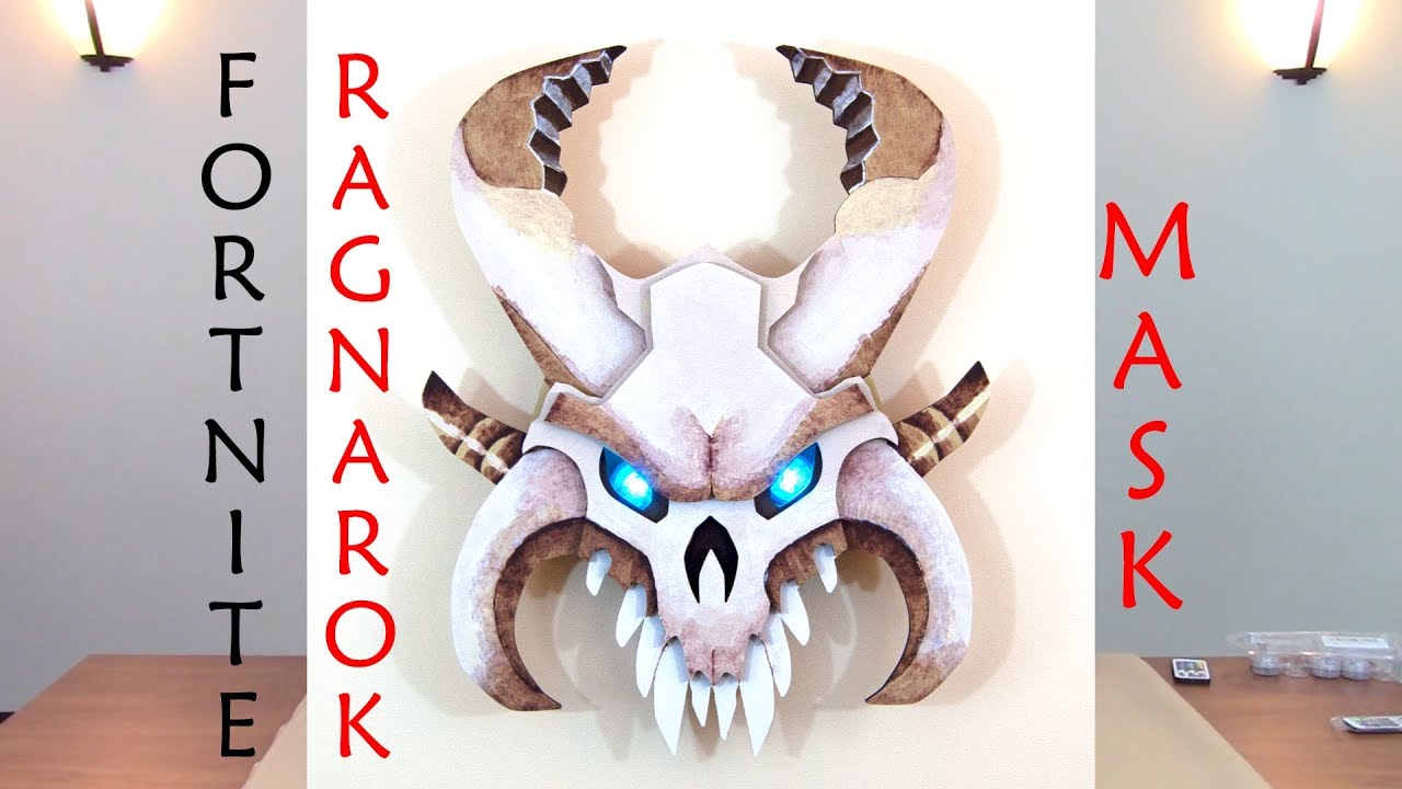 How to Make a Ragnarok Mask from Fortnite