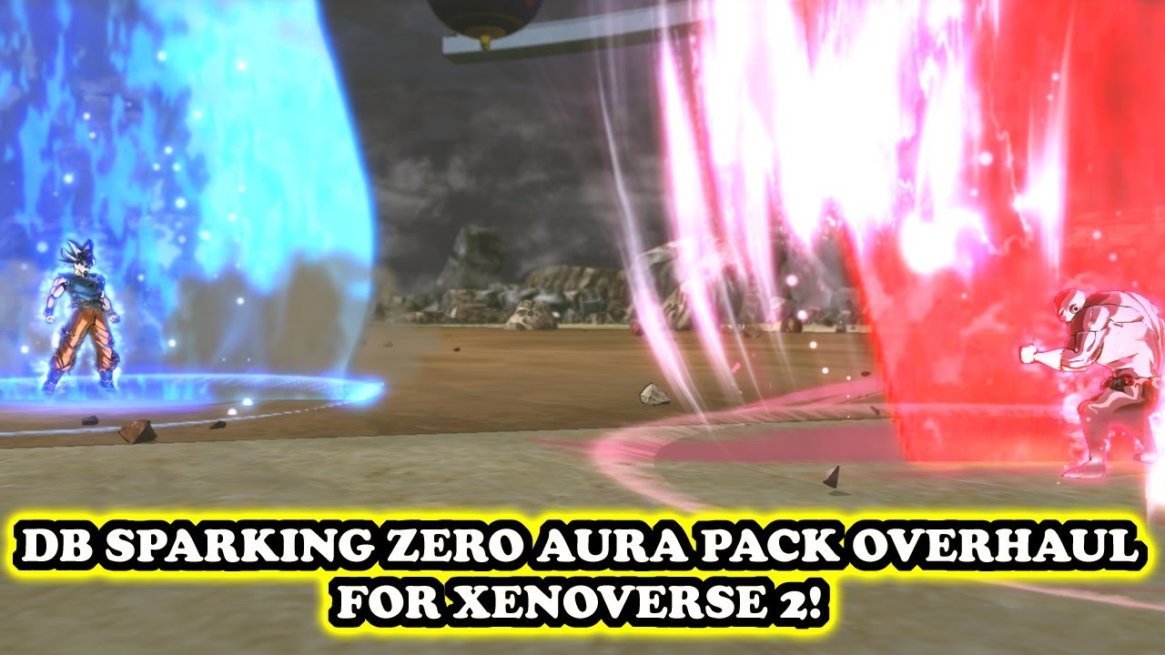 DB Sparking Zero Aura Pack Overhaul! INSANE AURA QUALITY FOR ALL CHARACTERS! DB Xenoverse 2 Mods