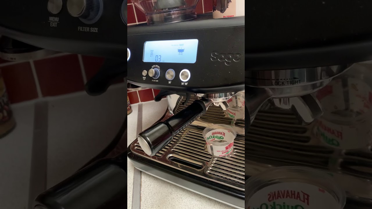 Sage Barista Pro Double Espresso