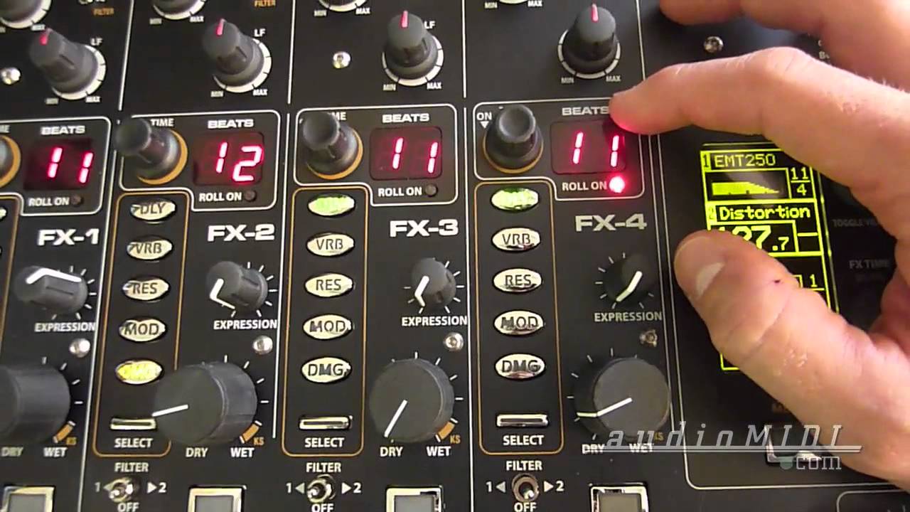 audioMIDI.com Demo | Allen&Heath Xone:DB4