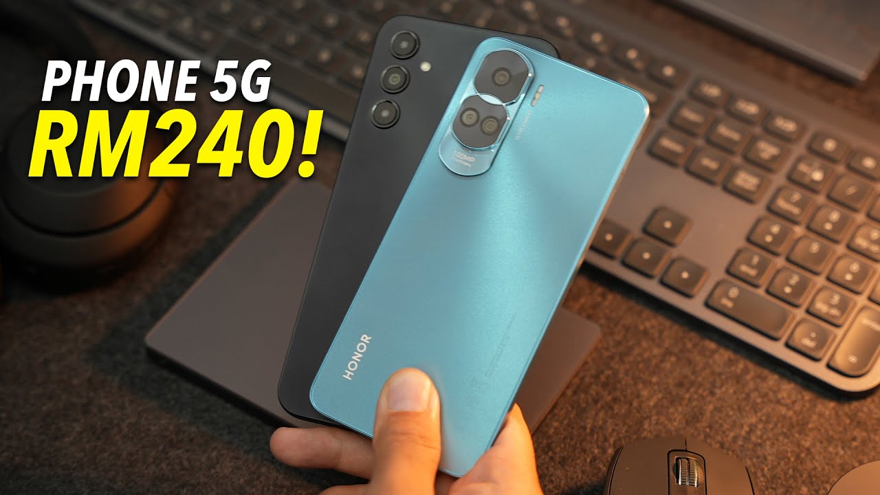 Phone 5G RM240 Je! – HONOR 90 Lite 5G Dapat Sekali Internet Laju 😱