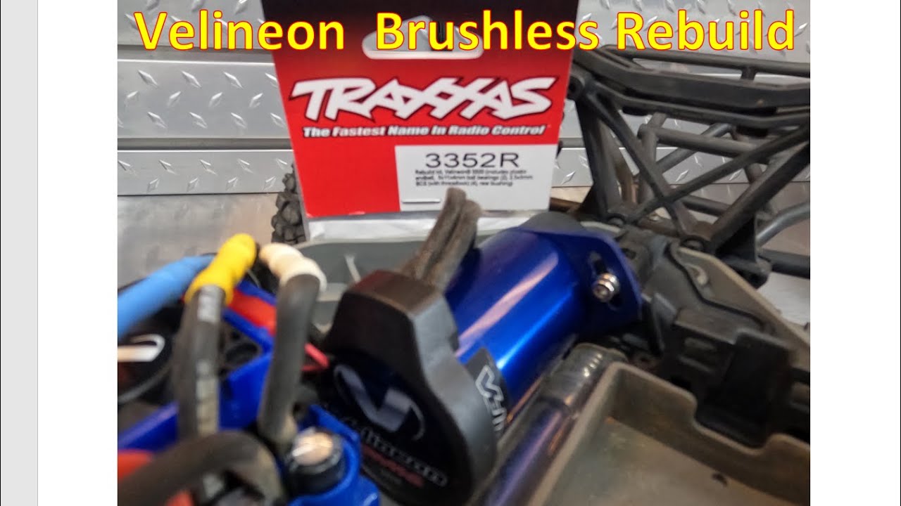 Traxxas Velineon 3500 and 540XL Motor Rebuild