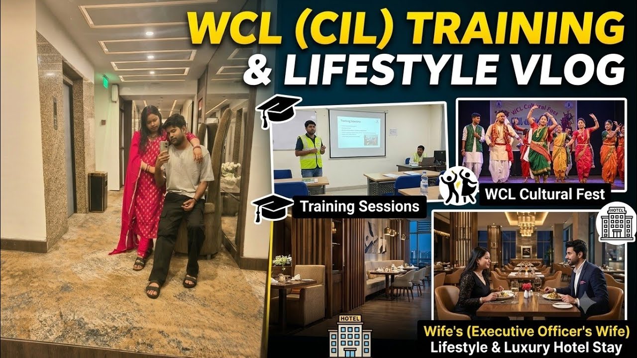 WCL (CIL) Training Vlog: Luxury Hotel Stay, Cultural Fest & Officer's Wife Life during training!