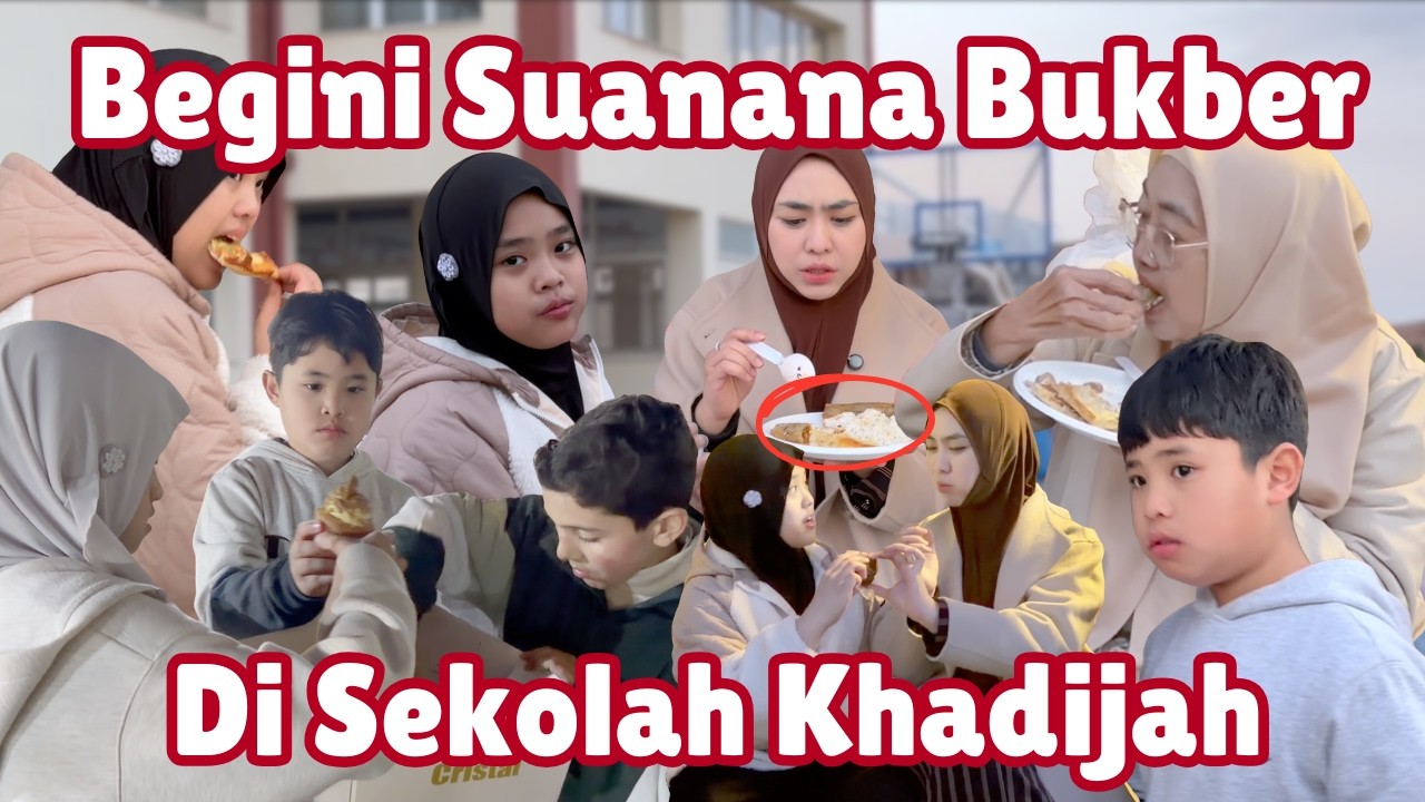 UMMA JATUH CINTA SAMA MAKANAN MESIR ! BUKA BERSAMA DI SEKOLAH KHADIJAH