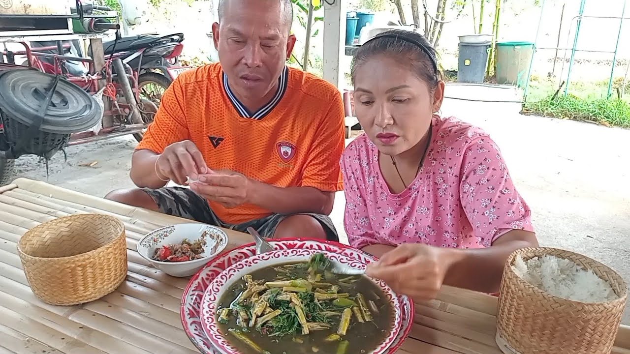 ผัวเจ้ากะคือผีบ้าแท้น้อ ซดแกงแหนงหน่อไม้แซ่บนำกันจ้า