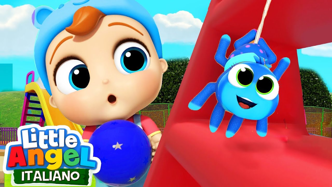Giochiamo con il ragnetto Whisky! 🕷🎢 Cartoni Animati Con Gianni Piccino - Little Angel Italiano