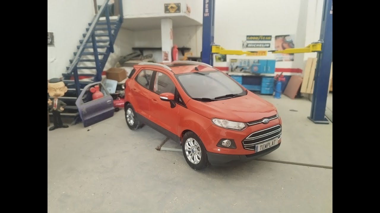 Ford Ecosport escala 1/18 #maqueta #miniatura #diecast #diorama #diecastmodel #diecastcollector
